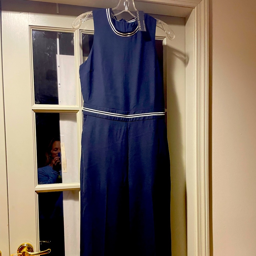 Banana Republic size 2 Navy Blue Romper